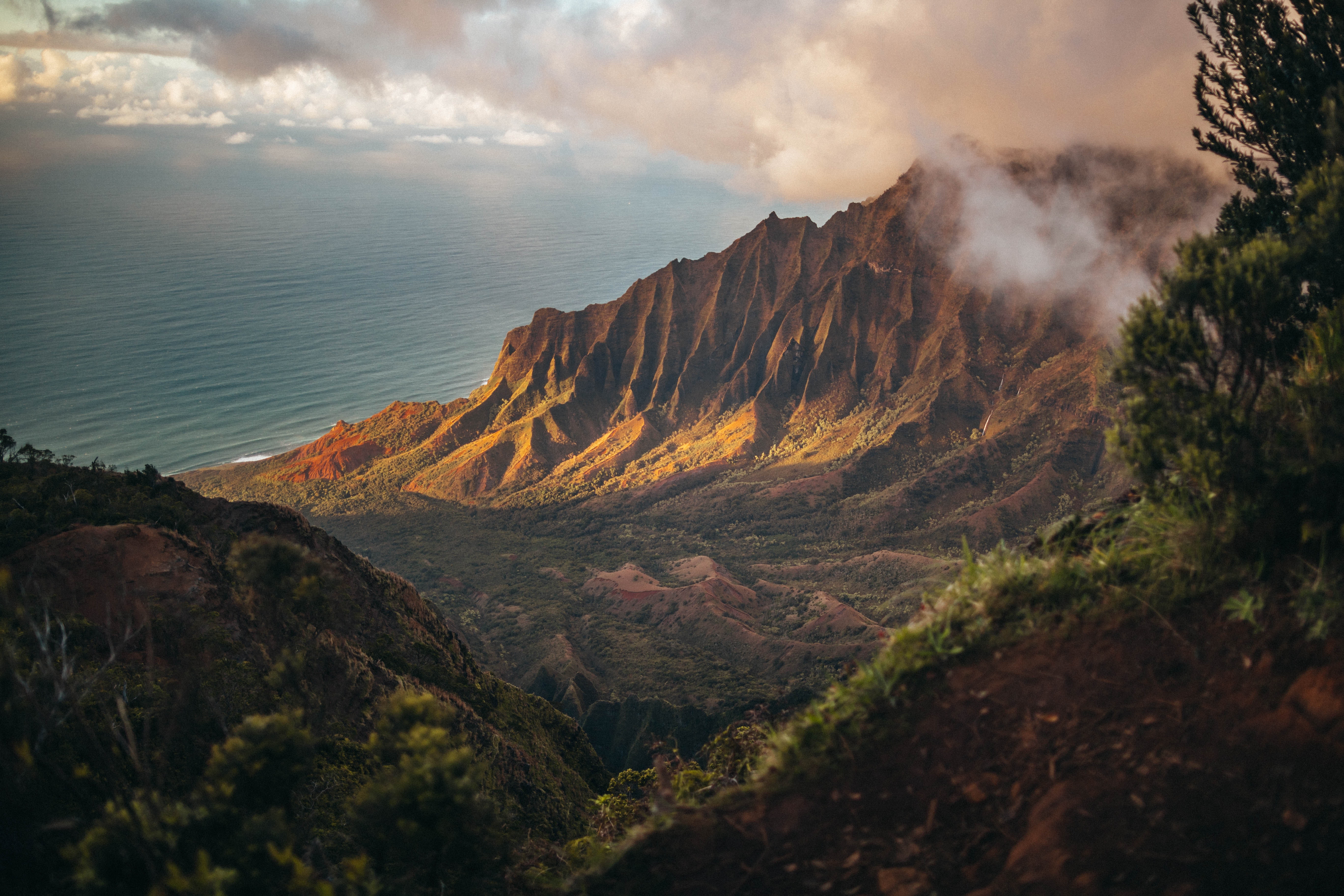 Peaceful mountains